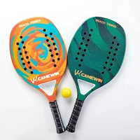camewin carbon fiber eva foam beach racket outdoor sports high quality flat tennis rackets sports equipment tennis bags