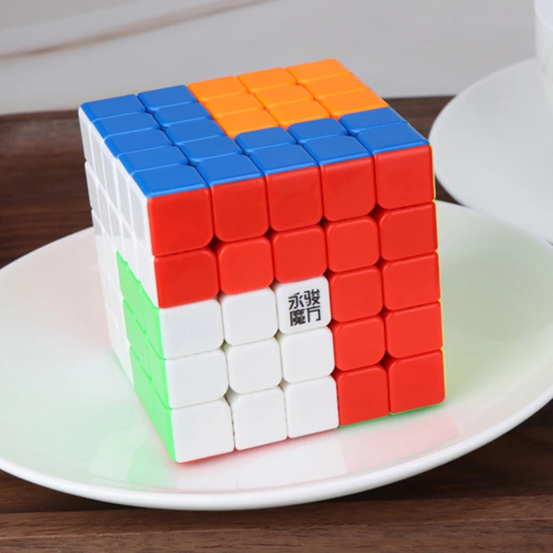 Магнитные Волшебные кубики YJ YuChuang M 5x5x5 черная игрушка-пазл без наклеек для