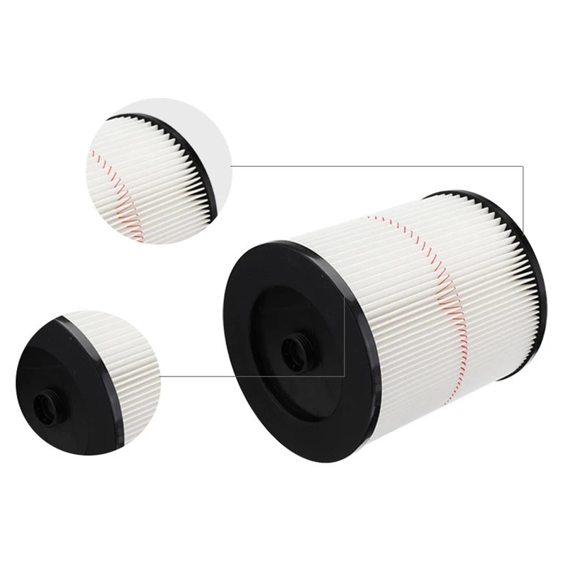 

2Pack Filter for Vac Filter Craftsman 17816, 9-17816 Replacement Wet Dry Vac Air Filter for Shop Vacuum Cleaner Parts