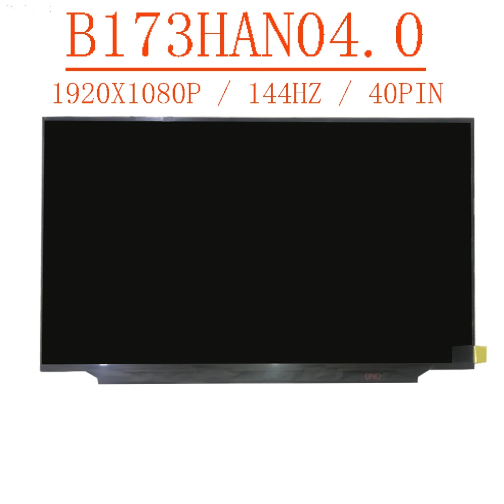 Koop 17.3 ''144Hz Fhd 72% Ntsc 40 Pins Lcd-scherm Ips Led-paneel Matrix Matte N173HCE-G33 B173HAN04.0 B173HAN04.4 1920x1080