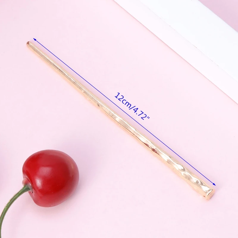 Простая заколка для волос в китайском стиле женская из сплава свадебные