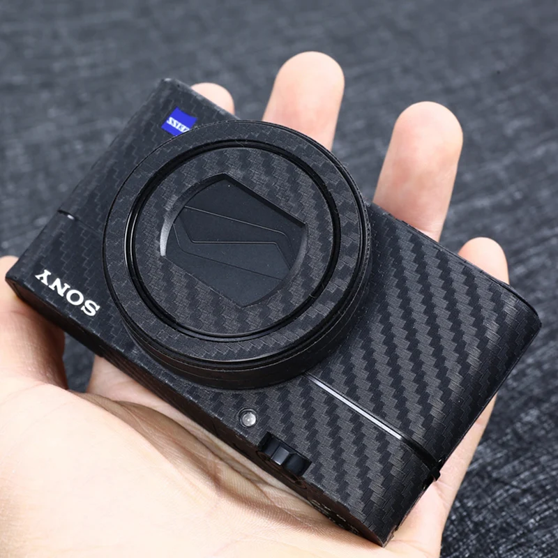 Комплект из углеродного волокна с защитой от царапин для камеры Sony RX100III RX100 IV V VA M4