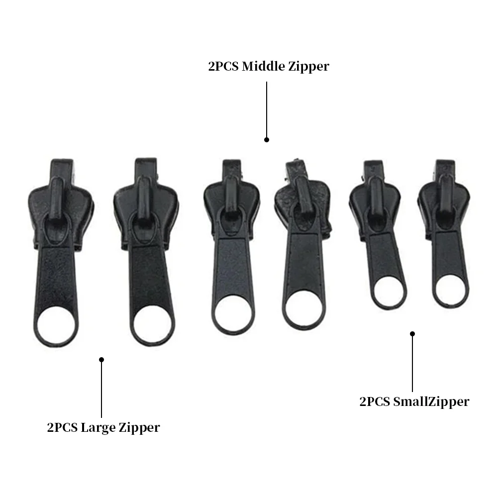 

Pcs Zipper Repair Kit Universal Instant Zipper Repair Replacement Zipper Sliding Teeth Rescue Zipper For 3 Different Gaudily