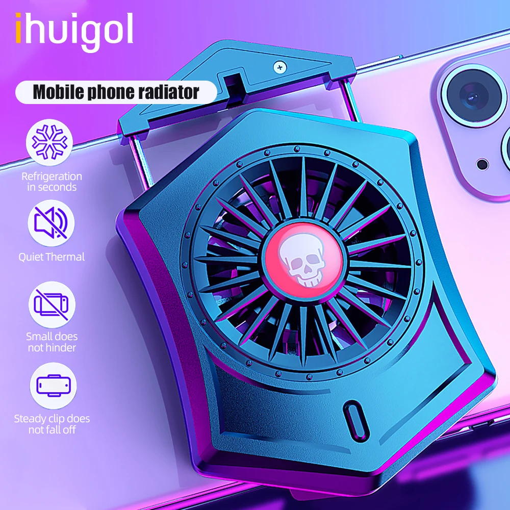 Охладитель ihuigol для iPhone 11 XS X 8 Samsung Xiaomi|Системы охлаждения смартфонов| |