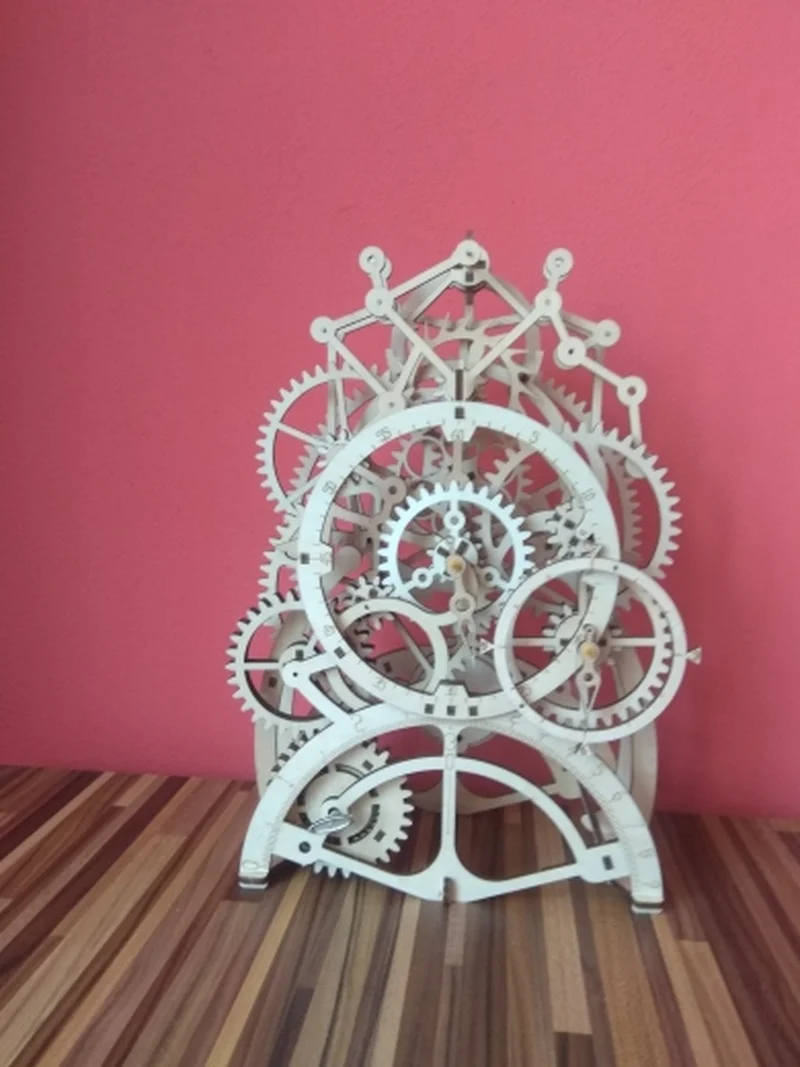 DIY лазерная резка 3D механическая модель деревянная головоломка игра престолов