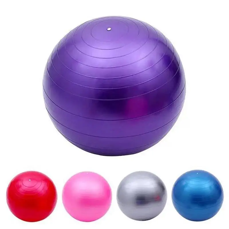 

PVC Fitness Balls Yoga Ball Thickened Explosion-proof Exercise Home Gym Pilates Equipment Balance Ball 55cm/65cm/75cm