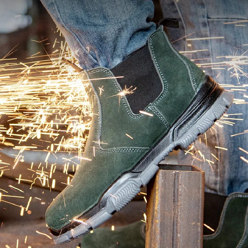 Защитные рабочие ботинки унисекс неразрушаемая рабочая обувь стальной носок