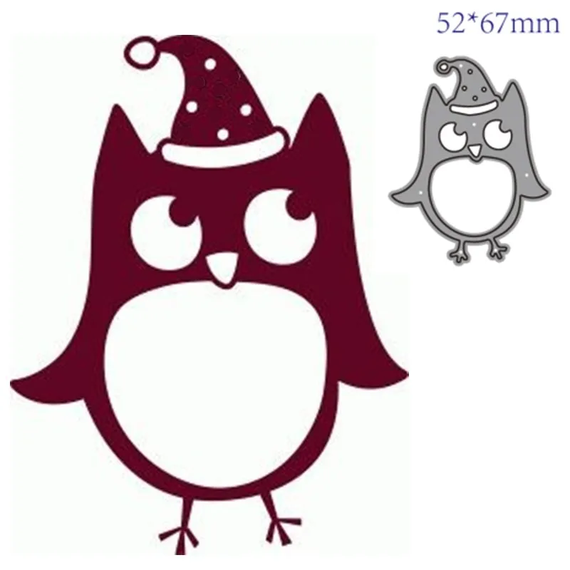 

Металлические Вырубные штампы форма животное сова украшение для скрапбукинга бумаги ремесло Нож Форма лезвие перфоратор трафареты