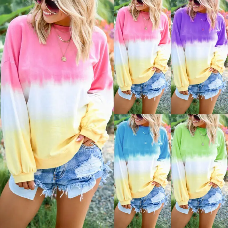 Autumn Women Long Sleeve Hoodie Loose Casual Daily Pullovers Sweatshirts Plus Size 2XL Fashion Fall Clothes