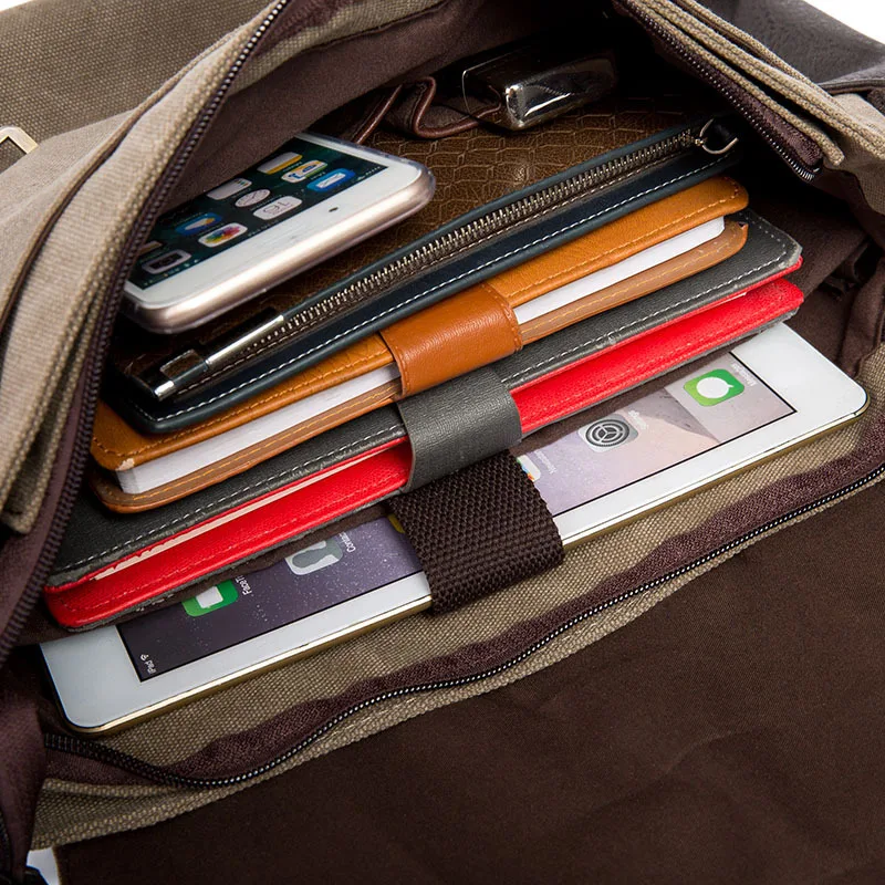 

2021 New Canvas Retro Luxury Design High Quality Men'S Travel Shoulder Bag School Bag Cross Body Bag Messenger Bag WB1520