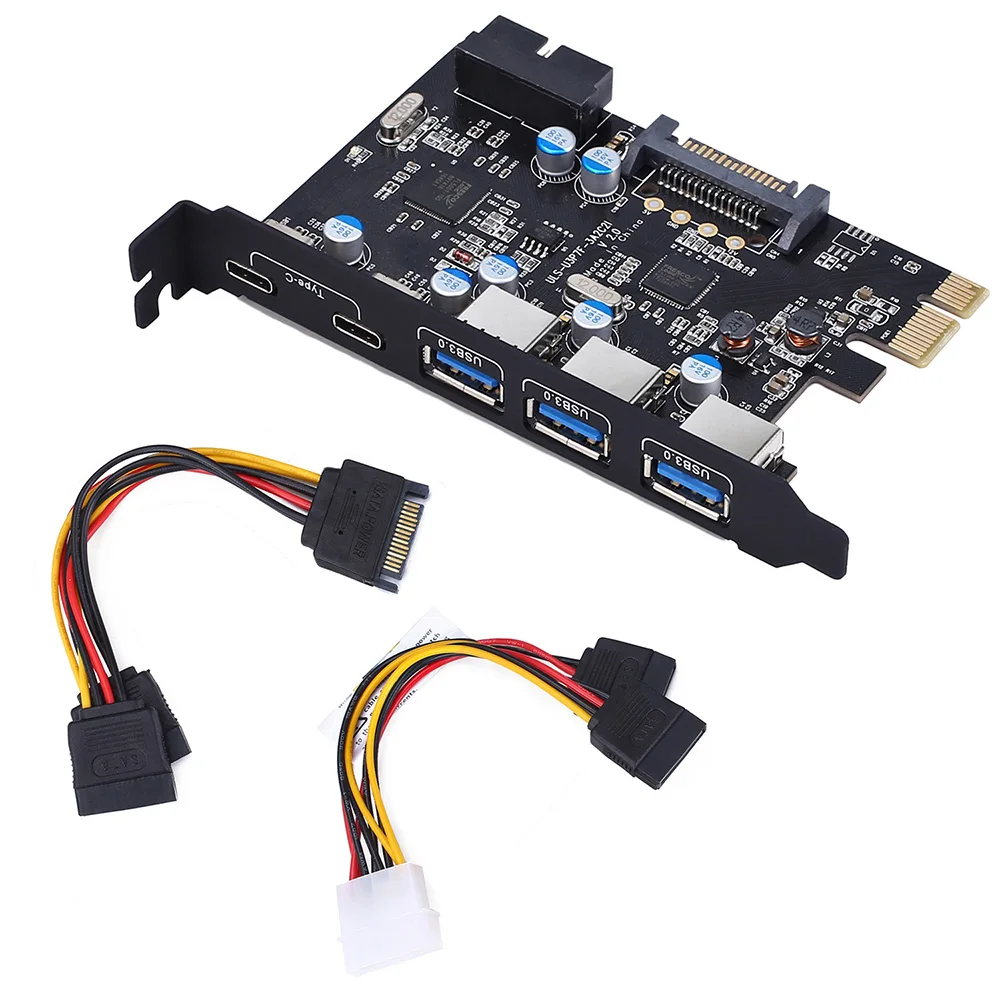 карта расширения uls pci e usb 30 5 портов