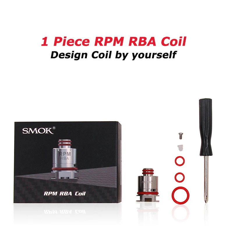 Оригинальный SMOK RPM Mesh RBA катушка испаритель головки резистор Pod Vape нагреватель E