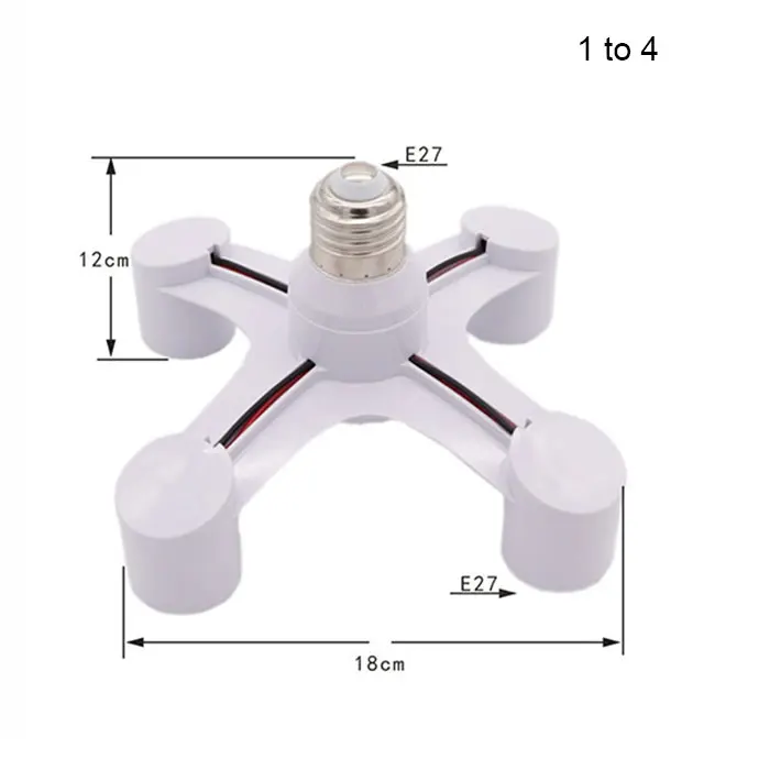 

Разветвитель лампочек E26 E27 GY
