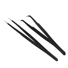 Запчасти для 3D-принтера, пинцет из нержавеющей стали, очиститель сопел, антистатический Пинцет из нержавеющей стали ESD, промышленные инструменты для обслуживания