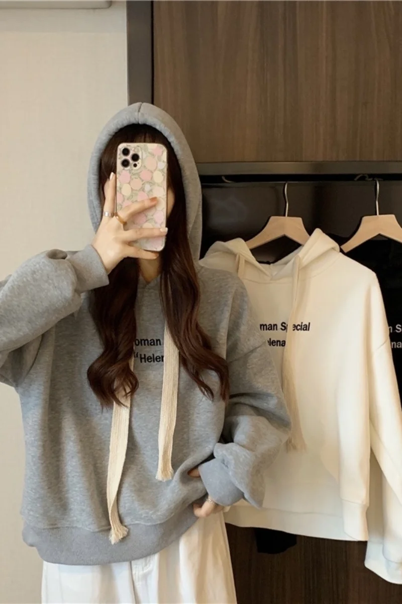 Маленький белый свитер для женщин Осень-зима 2019 новый дизайн мягкая толстовка |