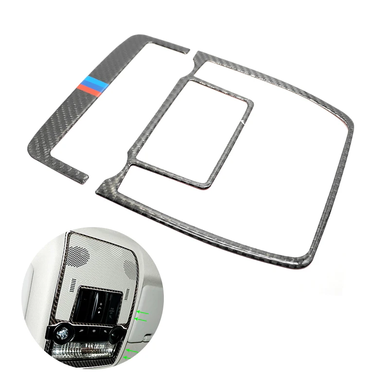 Для BMW X5 X6 E70 E71 2008 2009 2010 2011 2012 2013 2 шт. углеродное волокно светильник передняя лампа