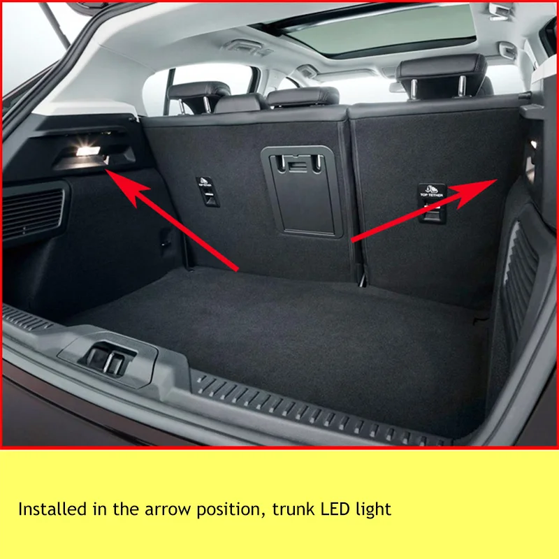Автомобильный Стайлинг автомобиля задний багажник коробка Светильник лампы