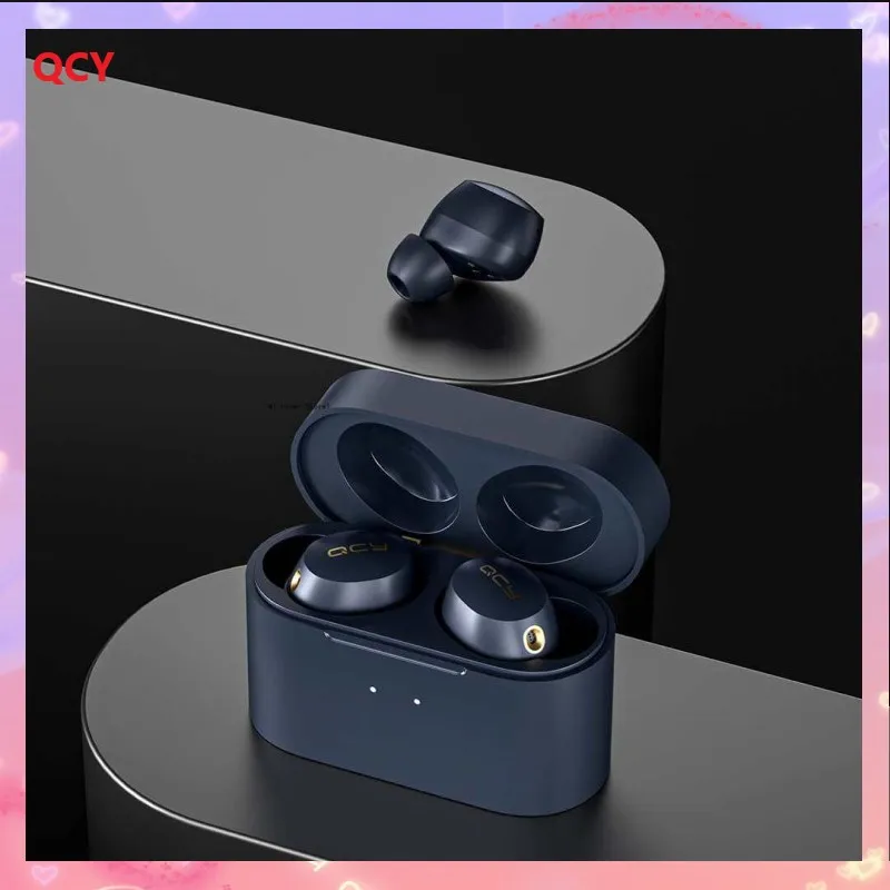 

Mijia QCY HT01 Hybrid ANC active noise-cancellation Earphones wireless charging headphones Bluetooth 5.0 TWS hall switch headset