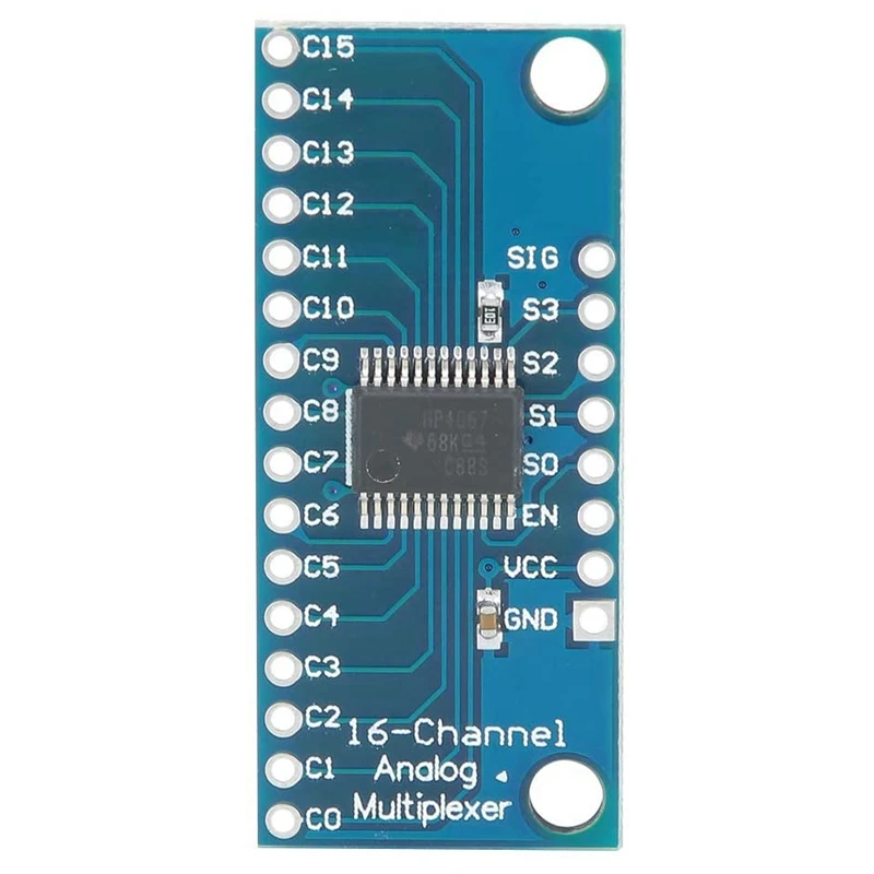 

10Pcs 16CH Analogue Multiplexer Module 74HC4067 CD74HC4067 Precise Module Digital Multiplexer MUX Breakout Board