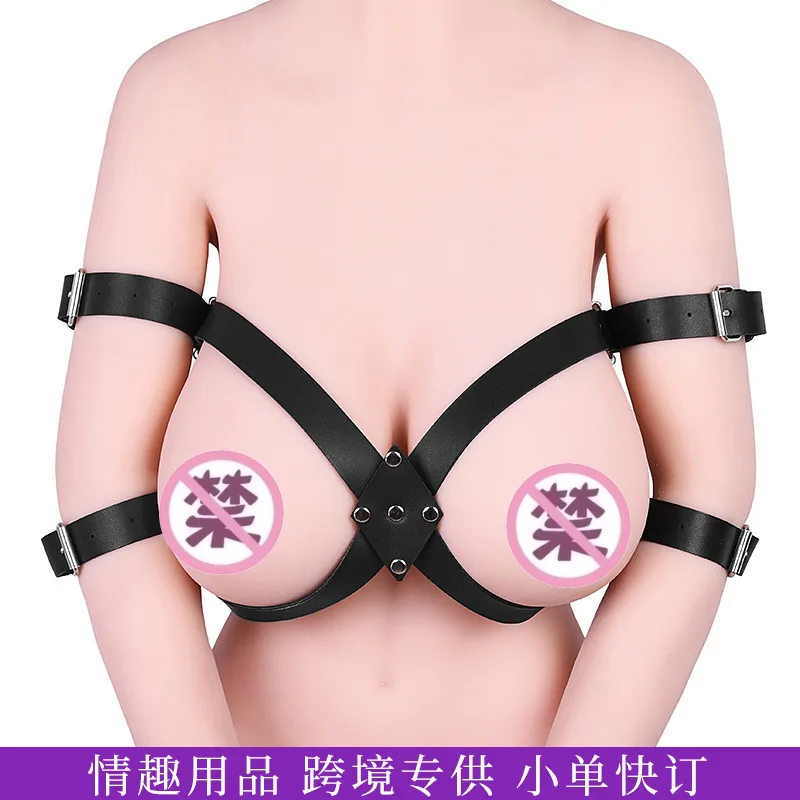 Наручники для взрослых игра сексуальный корсет товары Продукты груди Связывание