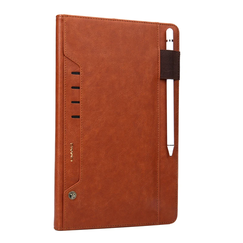 iPad Air2 Brown Новейший многофункциональный Ретро Кожаный чехол для iPad Air2 9,", складная подставка, бизнес-карта, умный чехол для Apple iPad6 iPad Air2 - Цвет: iPad Air2 Brown