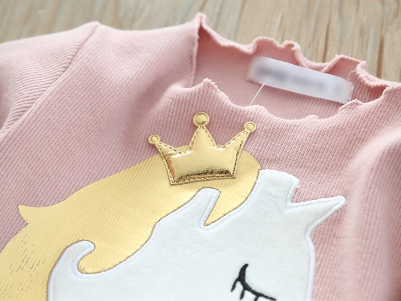 

Girls Dress Autumn Winter Star Kids Clothes Long Sleeve Unicorn Dresses For Girls Wedding Party Princess Dress vestidos 2-7 Year