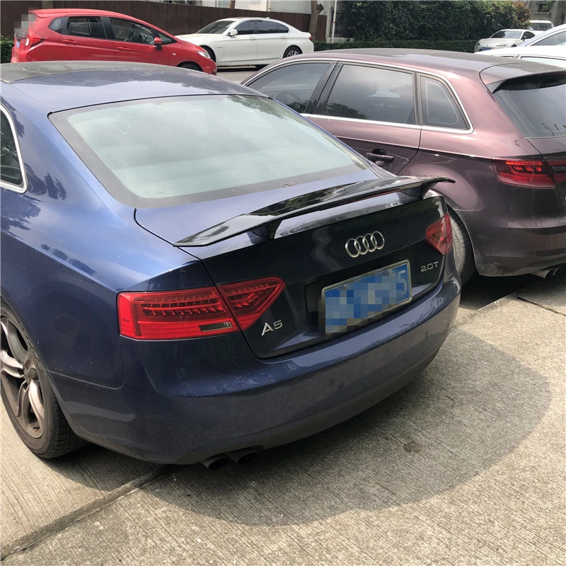 Спойлер для Audi A5 2009-2019 спойлер A7 высококачественный из ABS материала TF заднее крыло