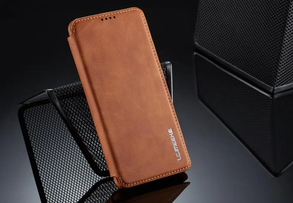 Brown Чехол для телефона для iphone 7, 8, 6, 6 S, чехол Luxo, откидной кожаный чехол для iphone 7 PLUS, 8 PLUS, 6S PLUS, чехол-кошелек, Магнитный чехол-книжка - Цвет: Brown