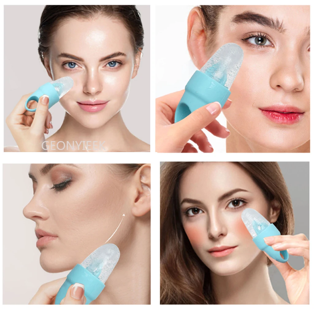 Cooling Ice Massage Cups Cold Roller for Sprains Strains 11x4.5cm Therapy Muscle Spasms Face | Красота и здоровье