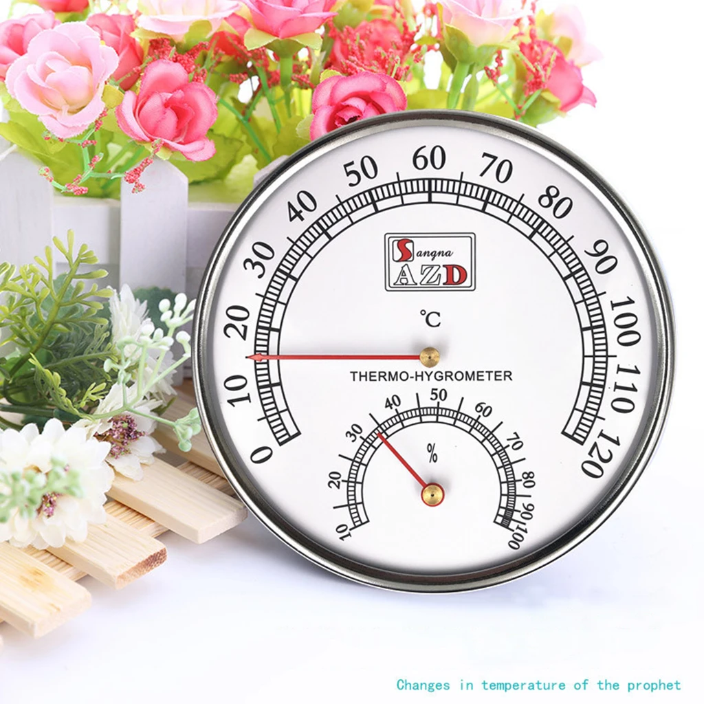 

2in1 Thermometer Hygrometer Analog for Household Offices Display Mechanical