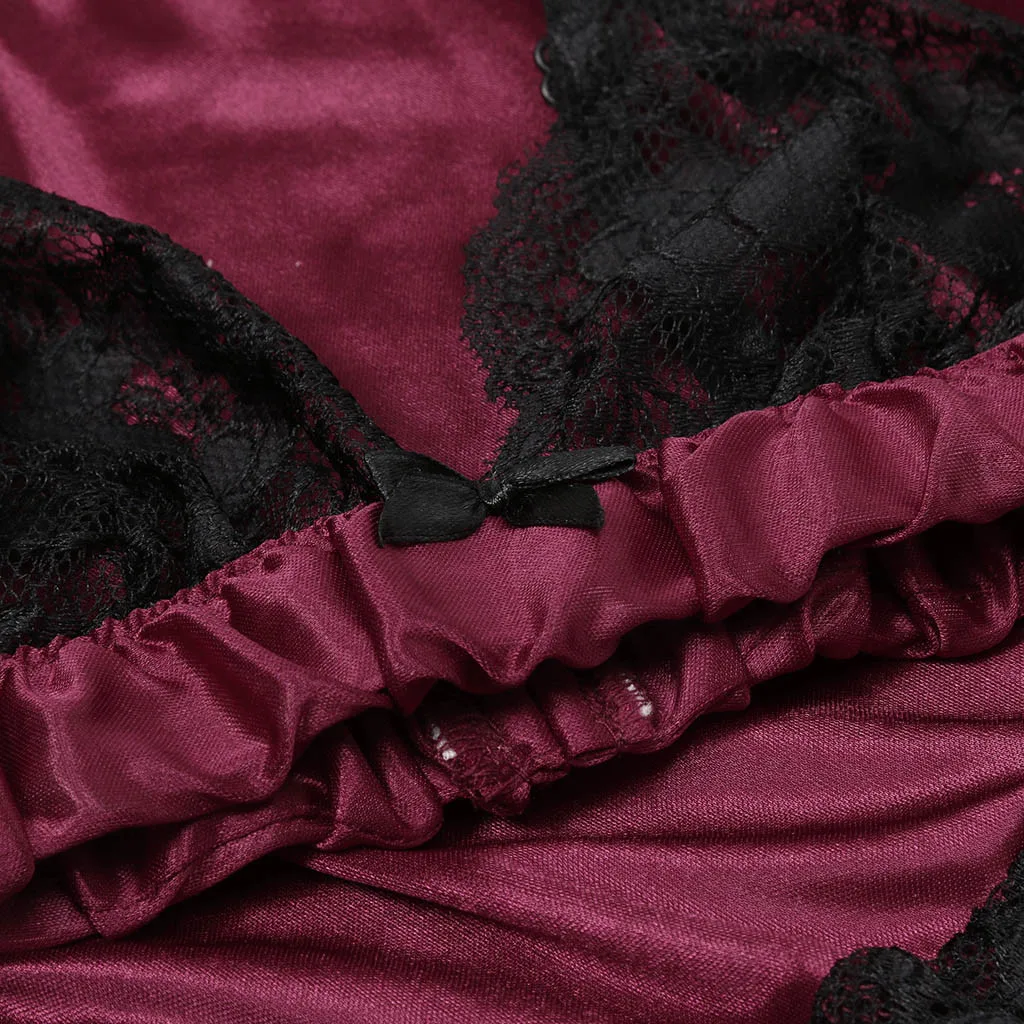 Lingerie Micro Sexy Shop 4PC Bra Lenceria Exotic Apparel Women Lace Passion Underwear Nightwear Set @D | Тематическая одежда и