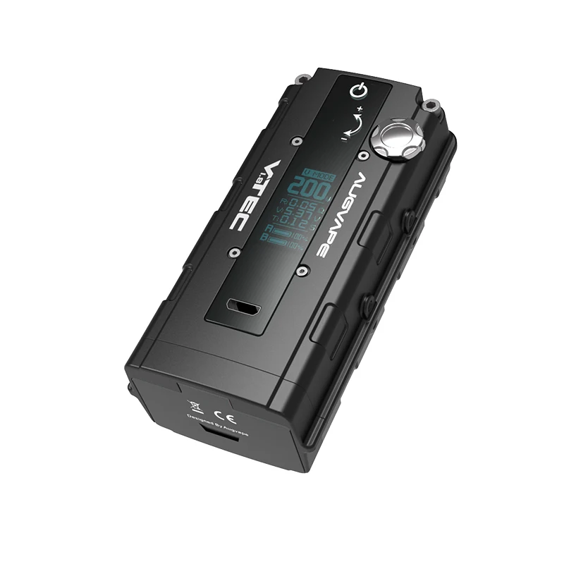 Augvape VTEC1.8 200 Вт электронная сигарета мод автоматический обход V режим OLED дисплей 510 разъем мод коробка новая версия Vape коробка мод