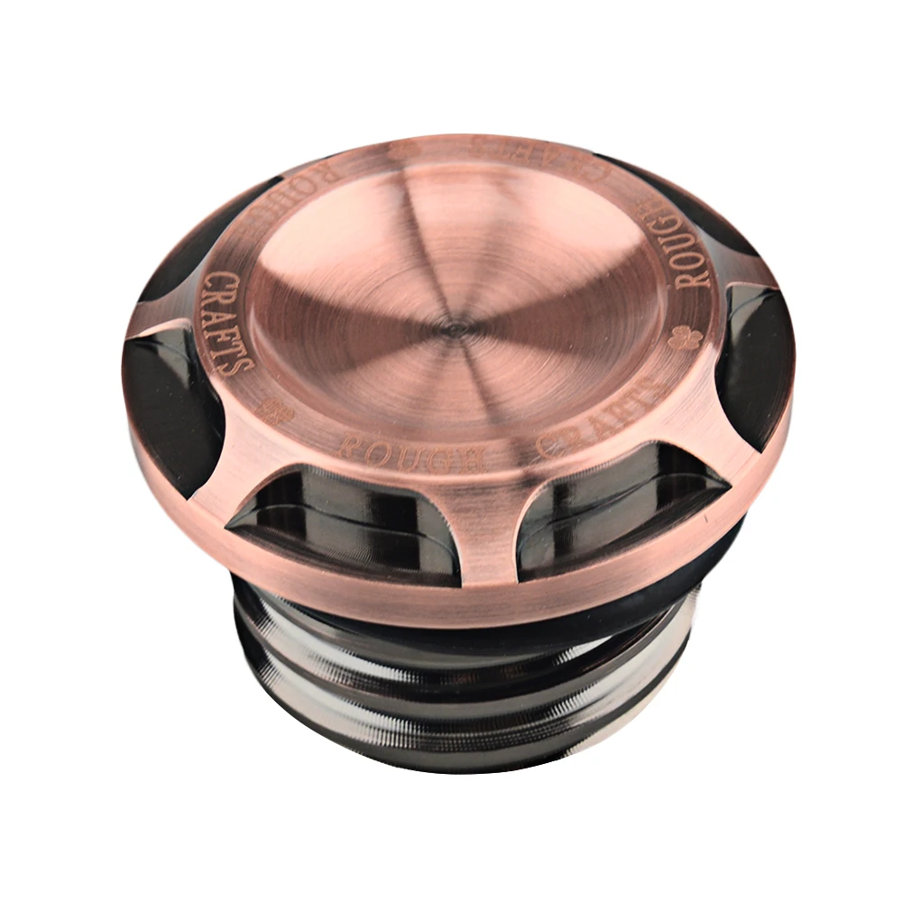 1 шт. алюминиевая шероховатая Крышка для бензобака мотоцикла CNC топливная Harley