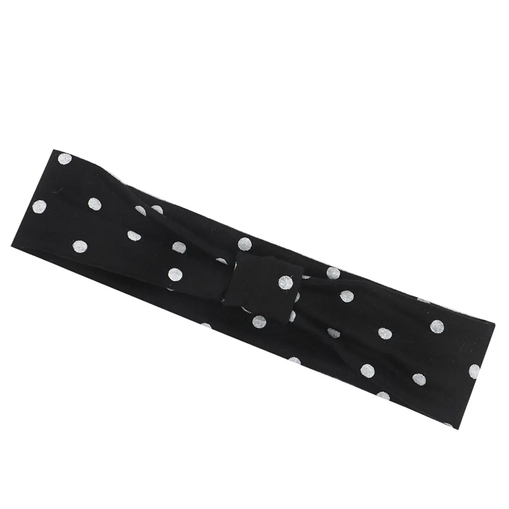 Коллекция 2019 года 1 предмет милый детский ободок в горошек эластичная повязка для