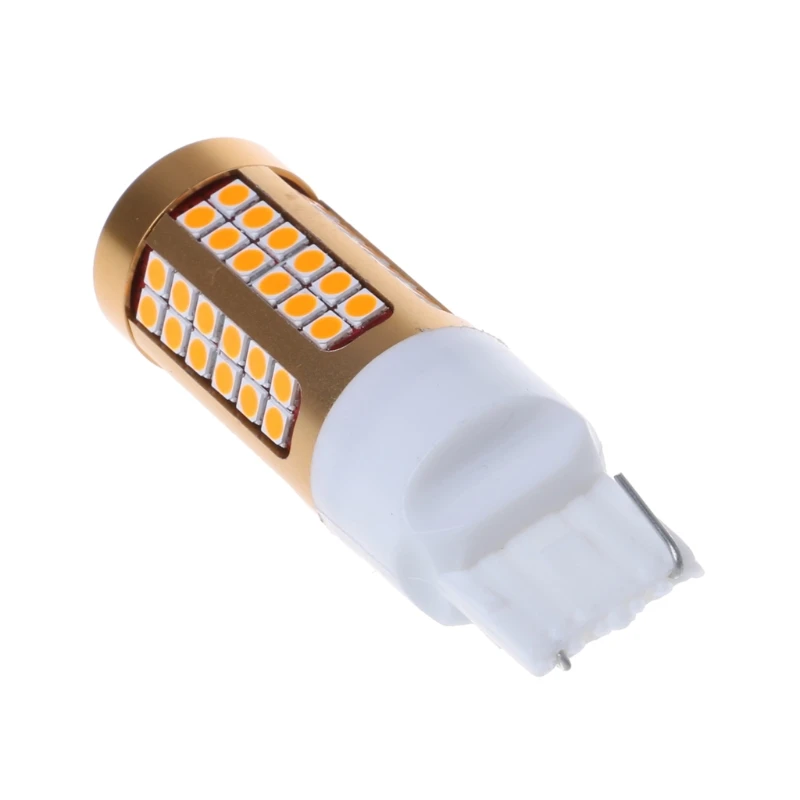 

1pc 7440 T20 3030 78SMD Canbus LED Car Turn Signal Light Bulb Amber Yellow Dropshipping