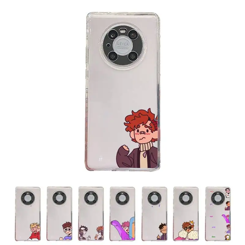

Dream Smp Phone Case Transparent For Huawei honor V 40 30 20 X note 10 pro lite max s Soft TPU Clear Mobile bags