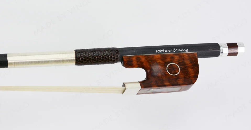 Мастер углеродного волокна виолончель лук хороший Snakewood Лягушка прямой Сильный Большой баланс и гибкость