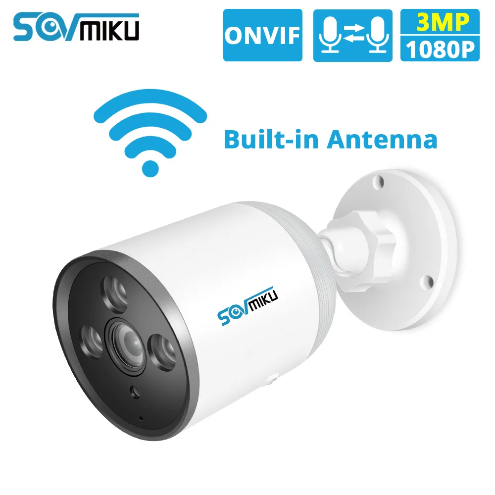 HD 1536P 1080P 720P wifi IP камера Bullet ONVIF наружная Водонепроницаемая CCTV камера безопасности 3MP двухстороннее аудио приложение дистанционное управление TF карта