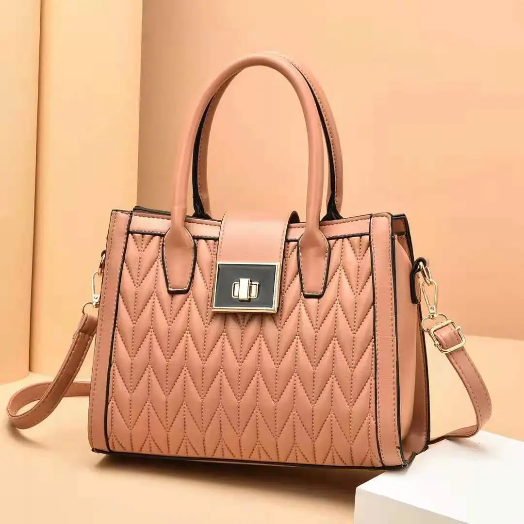 

2021 New Woman Handbag Large Capacity Shopping Bag Fashion High Quality Shoulder Bag Female PU Tote Bag Luxury Designer Handbags