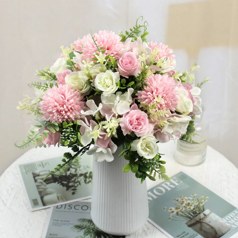 Букет пионов из искусственного шелка | Дом и сад