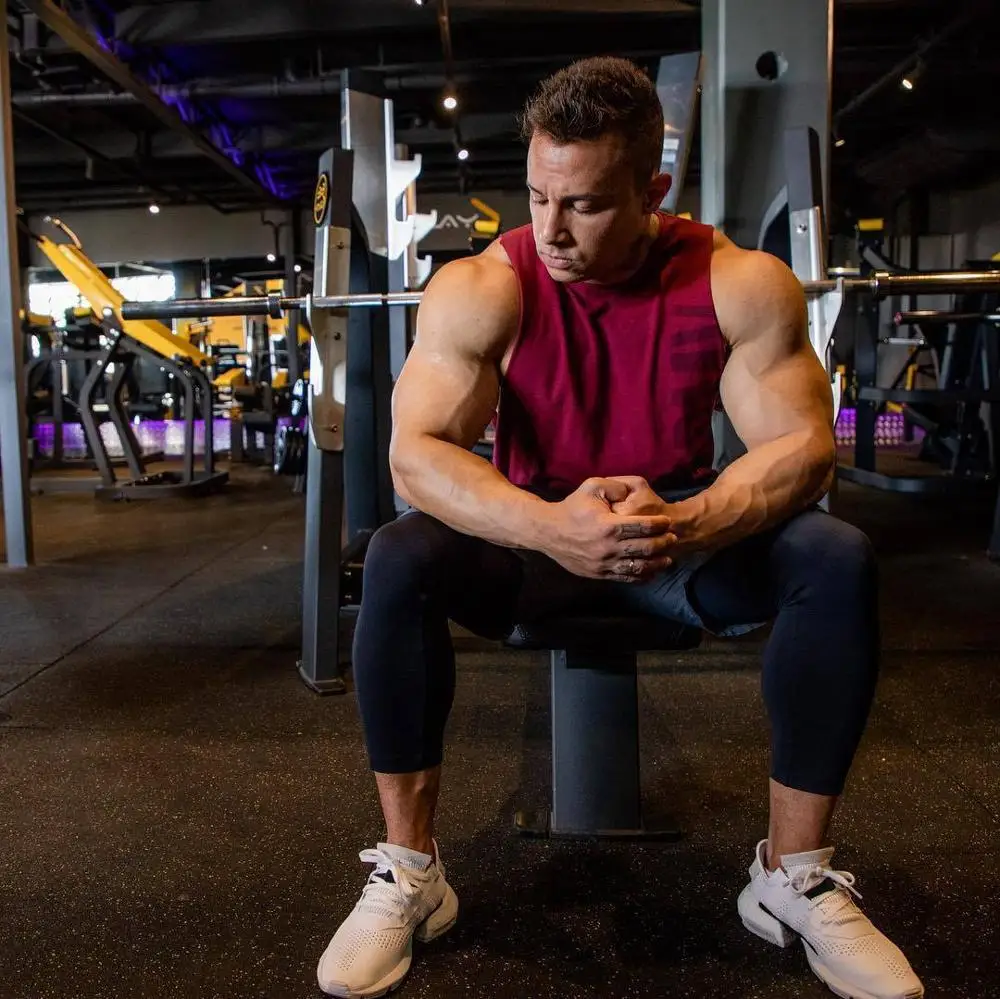 Брендовая одежда для тренажерного зала хлопковые майки майка бодибилдинга и