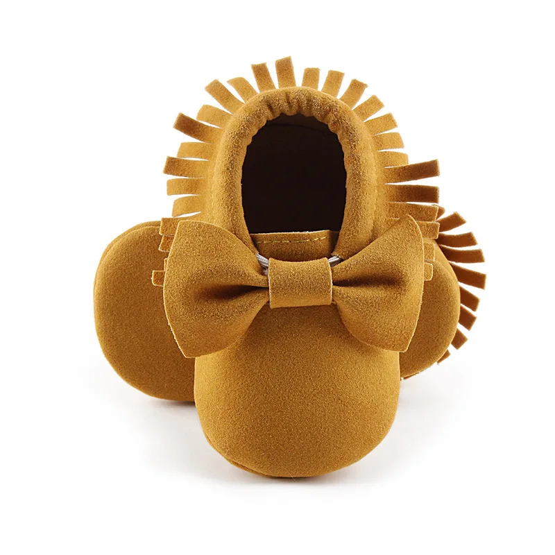 Детская обувь для новорожденного мальчика Девочки Первые ходунки замша Sofe