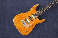 custom shopelectric guitar flame top gitaarhandmade 6 stings guitarrarosewood fingerboard