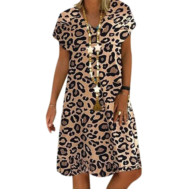 VICABO 28 стилей летнее платье 2020 женская повседневная одежда лоскутные свободные