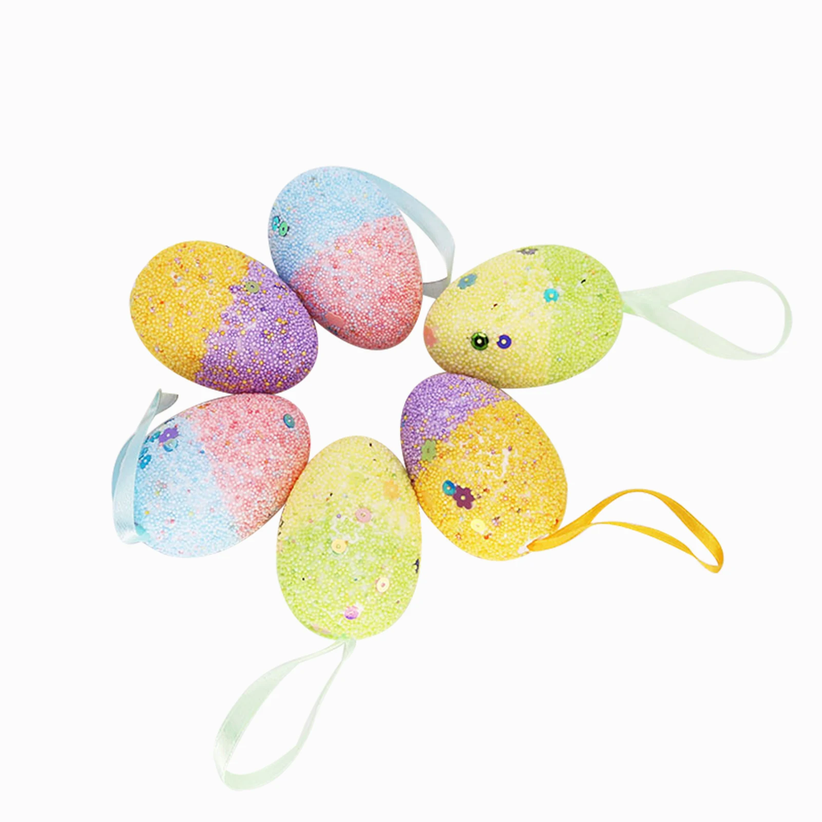 Пенопластовое пасхальное яйцо Подвесные Украшения для домашнего декора