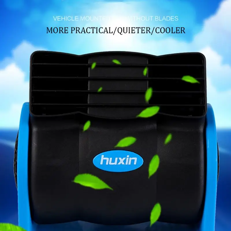 

12V Car Vehicle Truck Cooling Air Fan Speed Adjustable Silent Cooler System