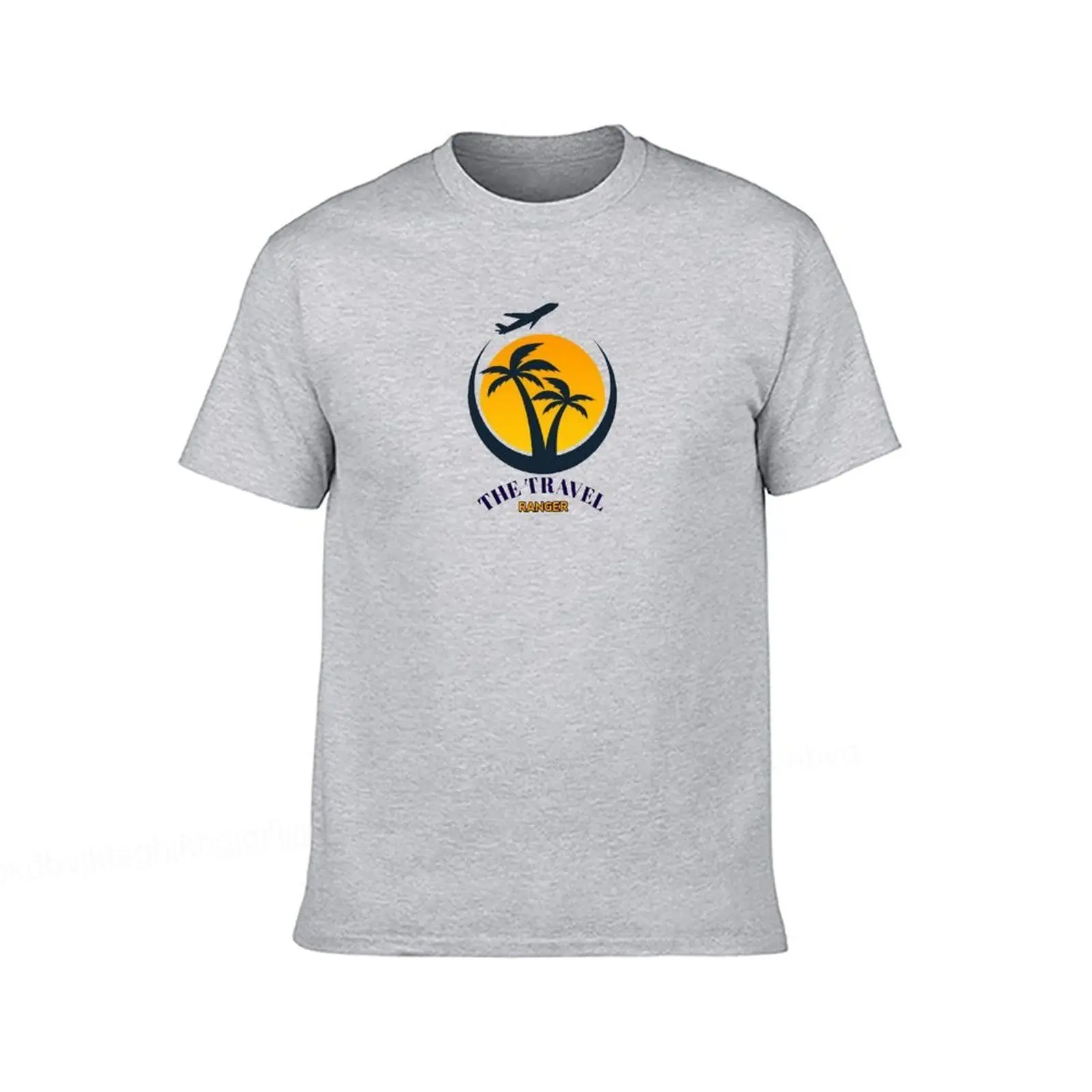 

Поездок Ranger мужские футболки летняя футболка 100% хлопковые топы больших размеров в винтажном стиле, с коротким рукавом, с О-образным вырезом ...