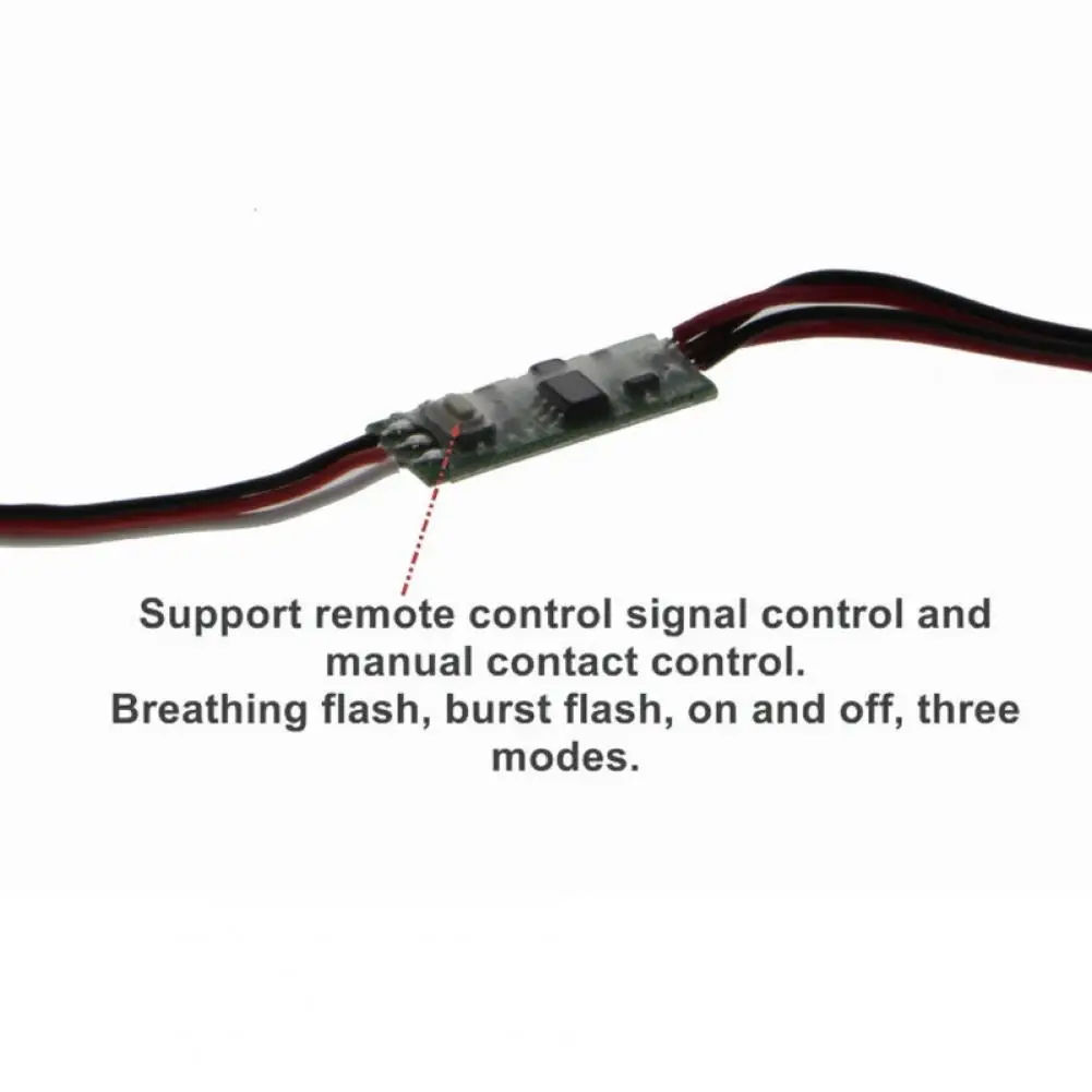 

Exquisite RC LED Metal Roof Lights Bar Double Row 48 LEDs Crawlers Accessories Simulate Climbing Car Light Children Assemble Toy