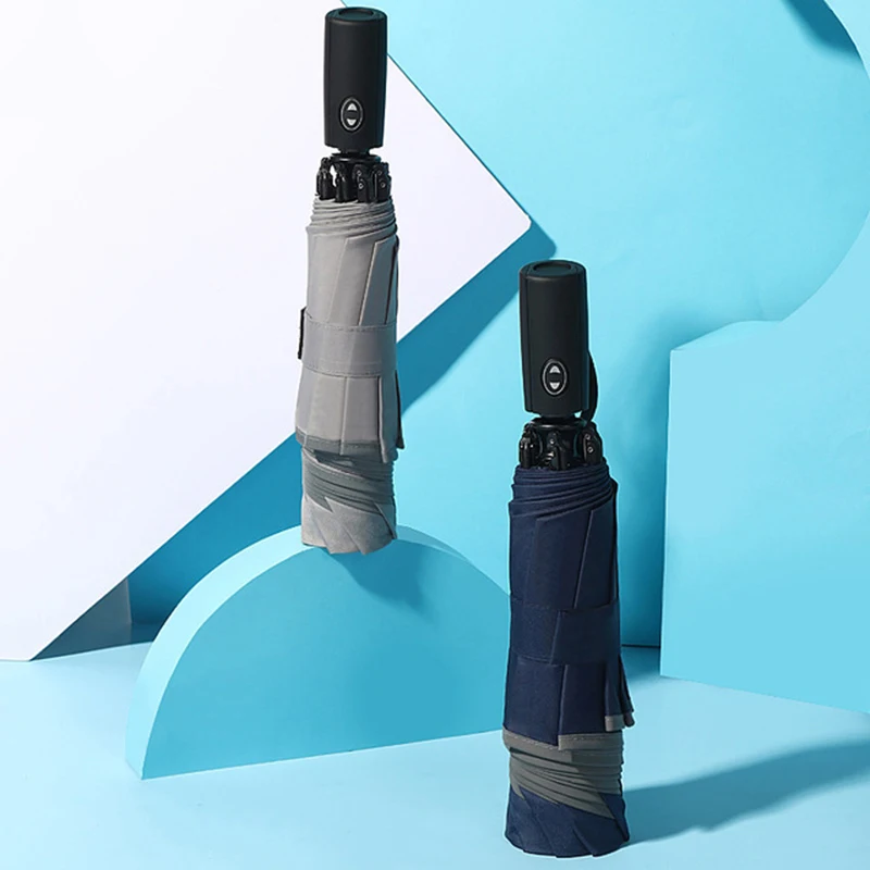 

Ветрозащитные полностью автоматические зонты, большие сильные светоотражающие полосы, мужской складной зонт, деловой мужской автомобильн...