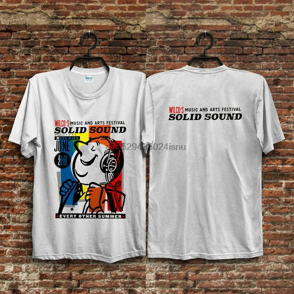 Футболка с надписью Музыка и искусство 28-30 июня 2019 | Мужская одежда